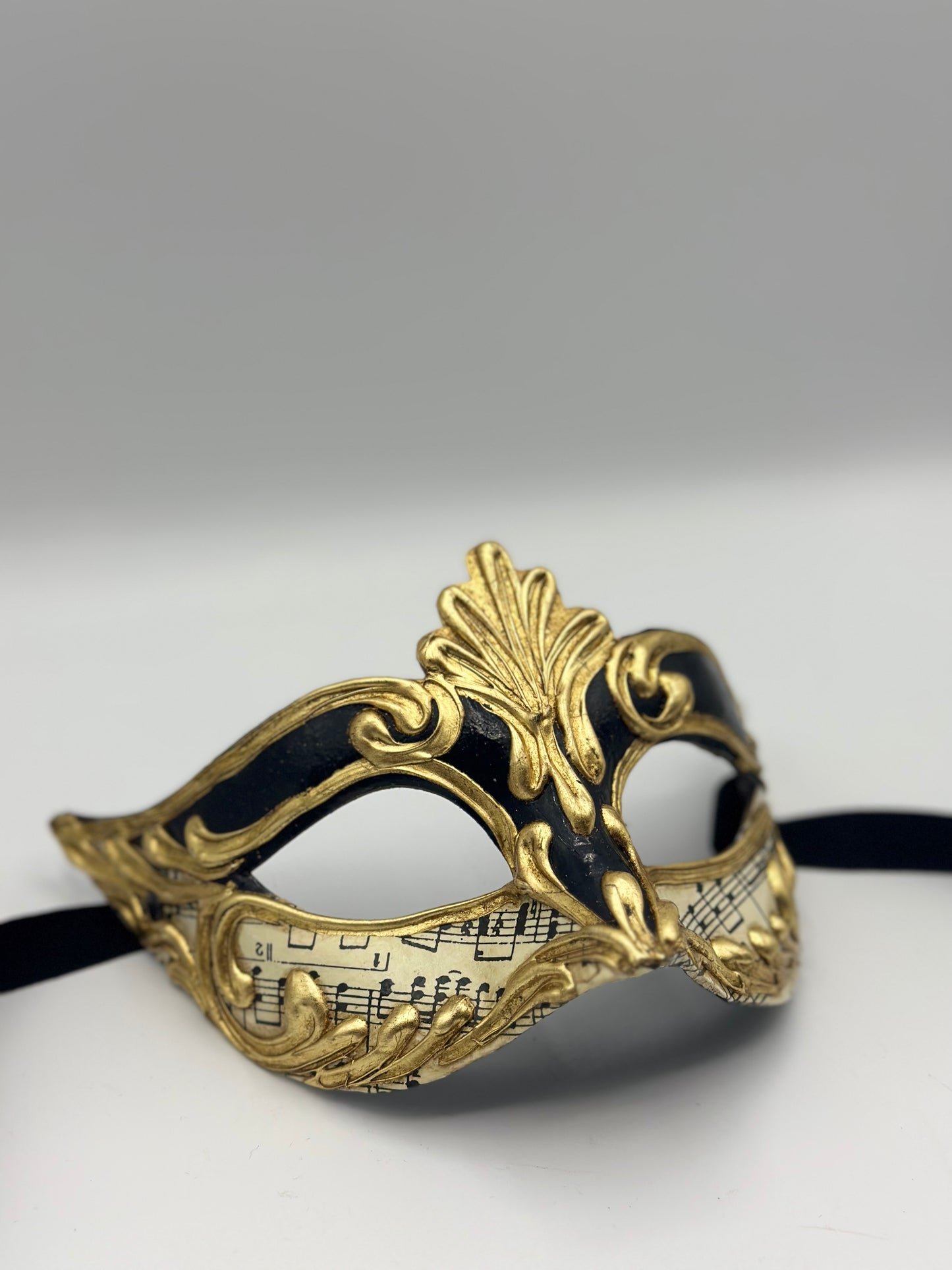 Masque loup noir