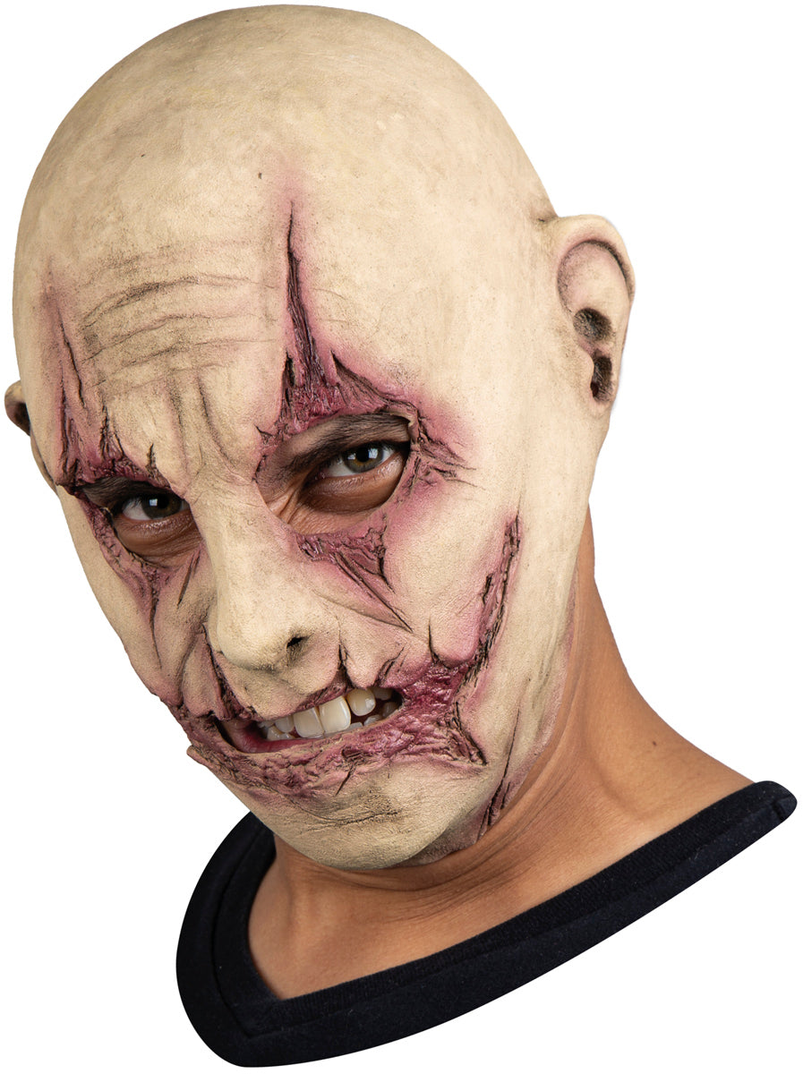 Slashed Horror Mask – Vollkopf-Latex-Halloween-Maske