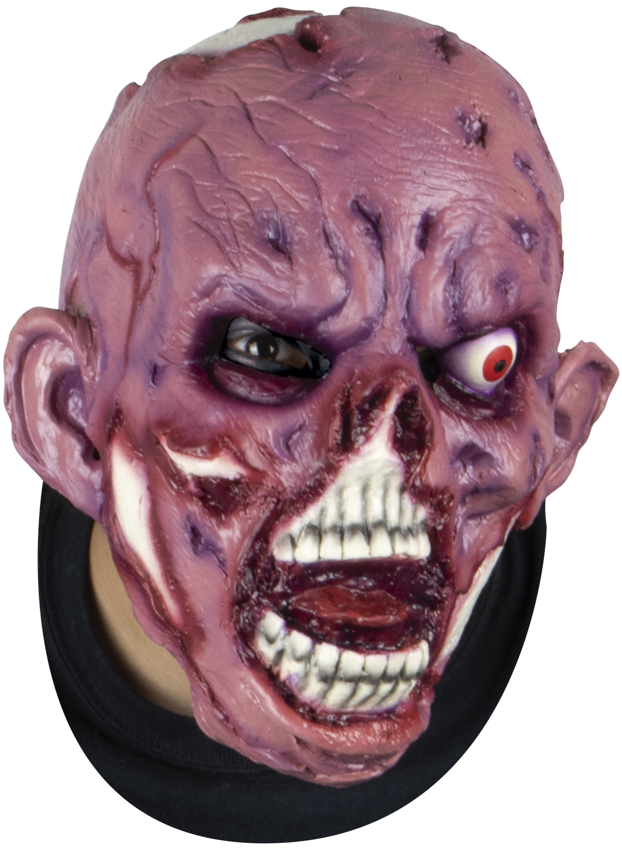 Comic Zombie Mask – Full Head Latex Halloween Mask