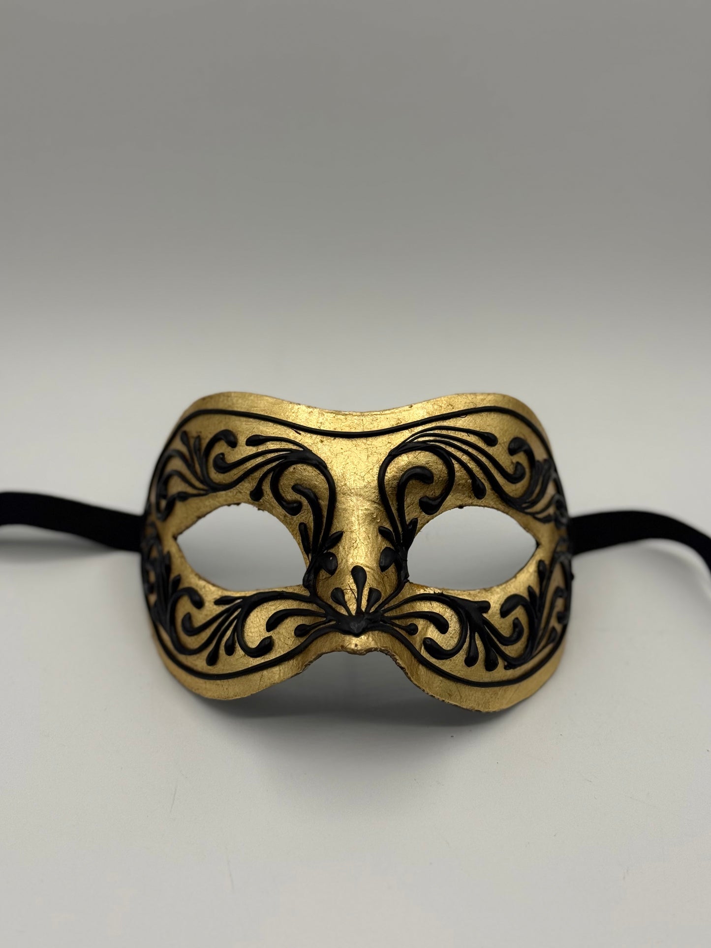 Venetiaanse Maskerset voor Koppels – Goud Zwart Barok