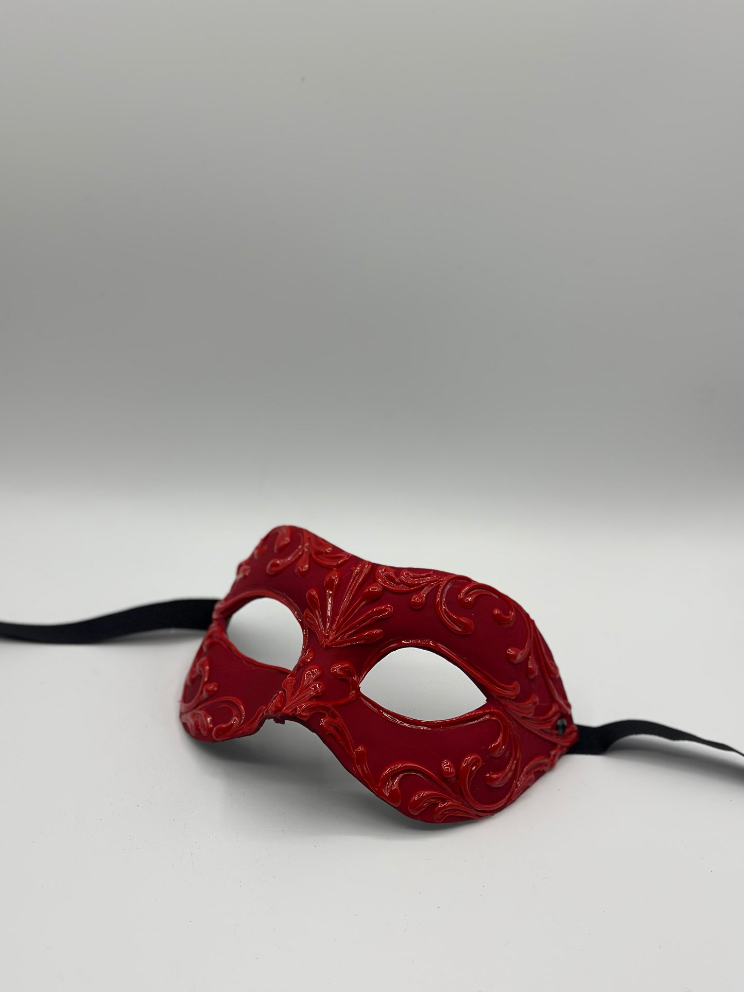 Handmade Venetian Mask Red