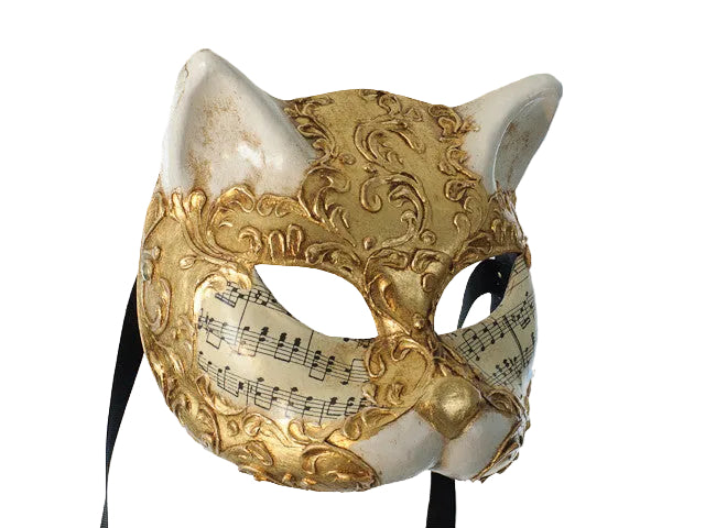 Maske einer venezianischen Katze