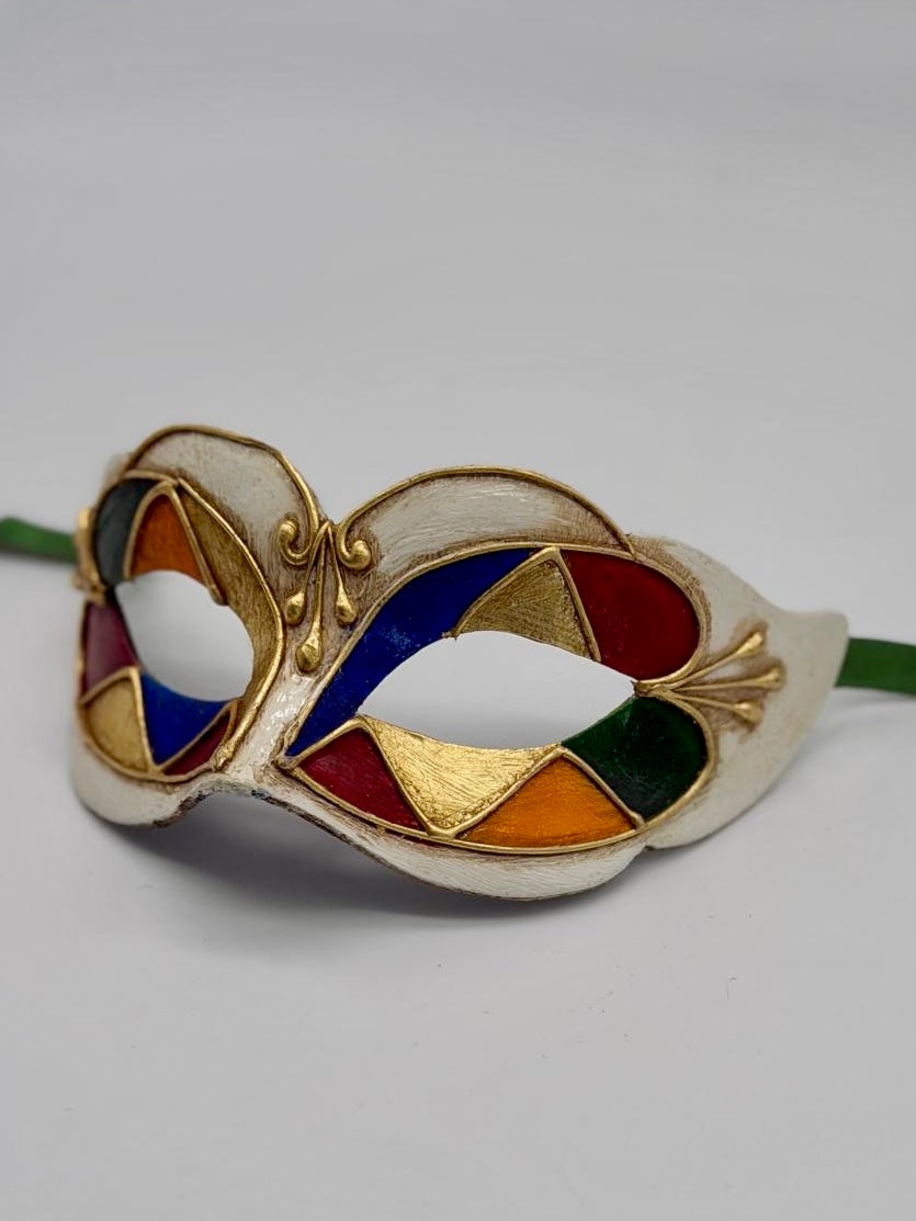 Venezianische Kinder Maske Mehrfarbig