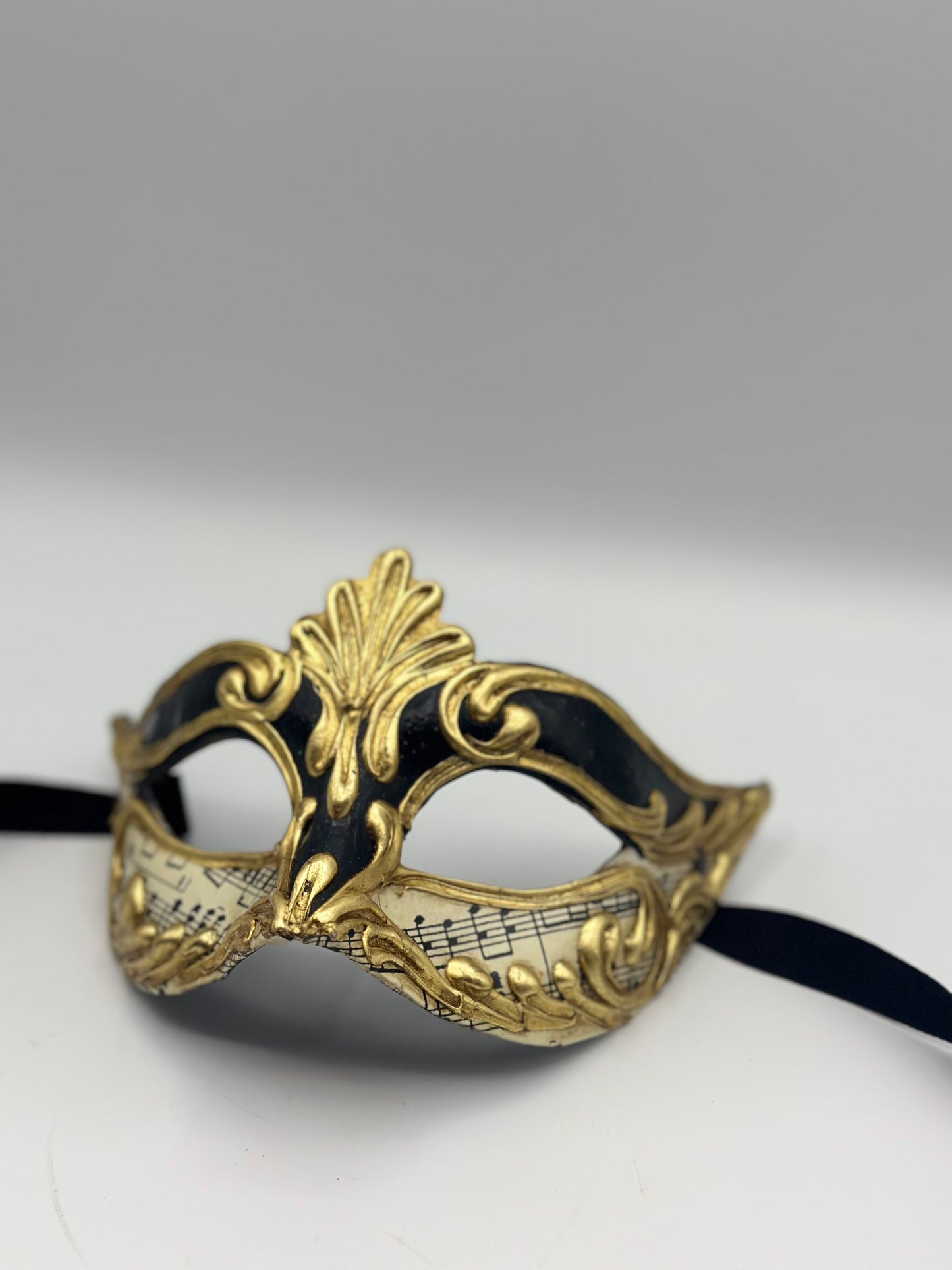 Masque loup noir