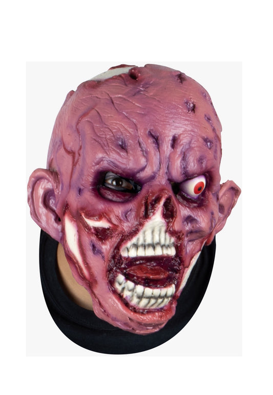 Comic Zombie Mask – Full Head Latex Halloween Mask