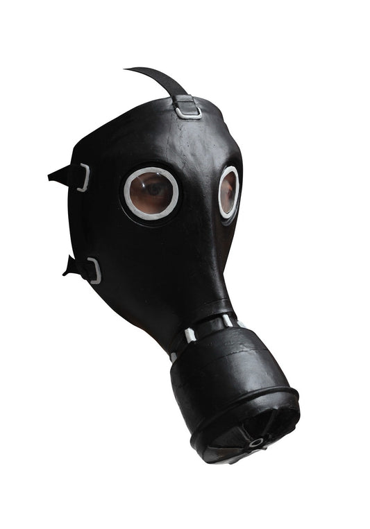 Black Gas Mask Costume – Post-Apocalyptic Cosplay Mask
