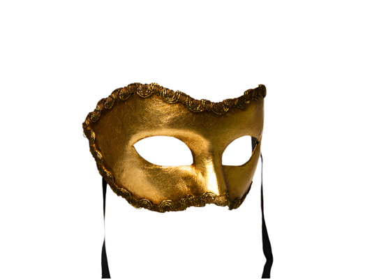 Gold Party Mask
