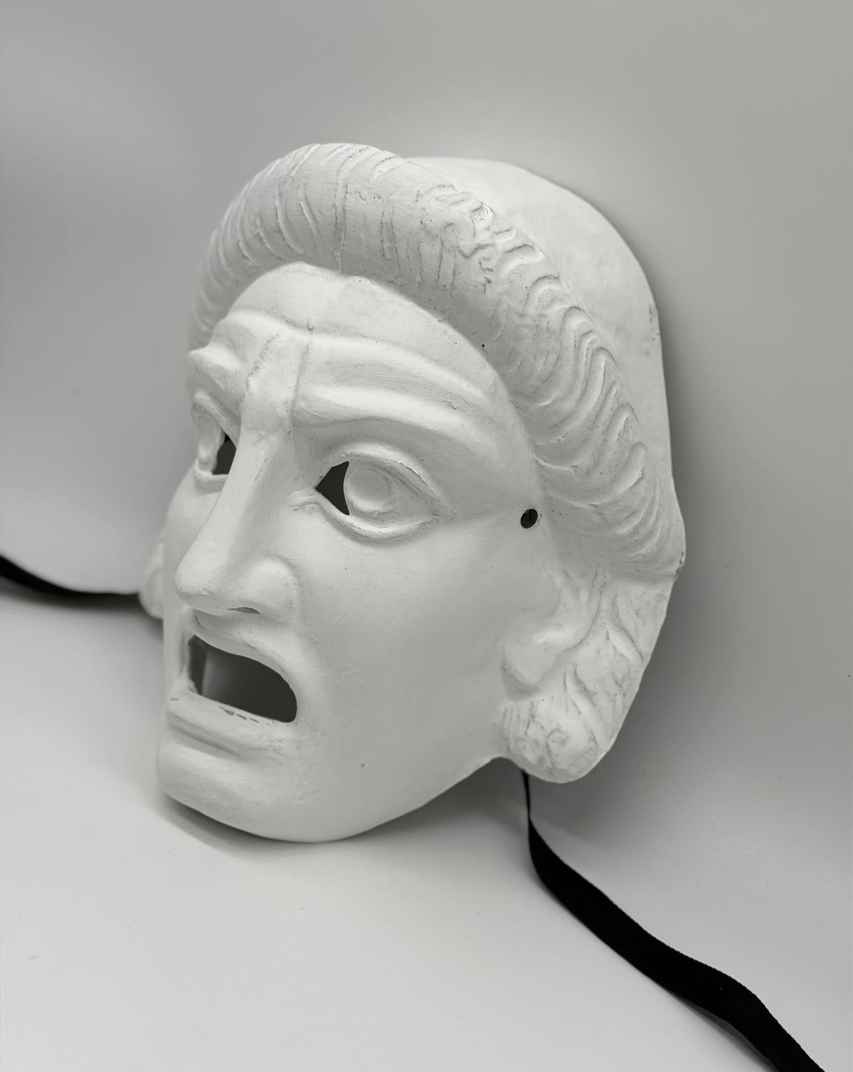 Greek drama mask