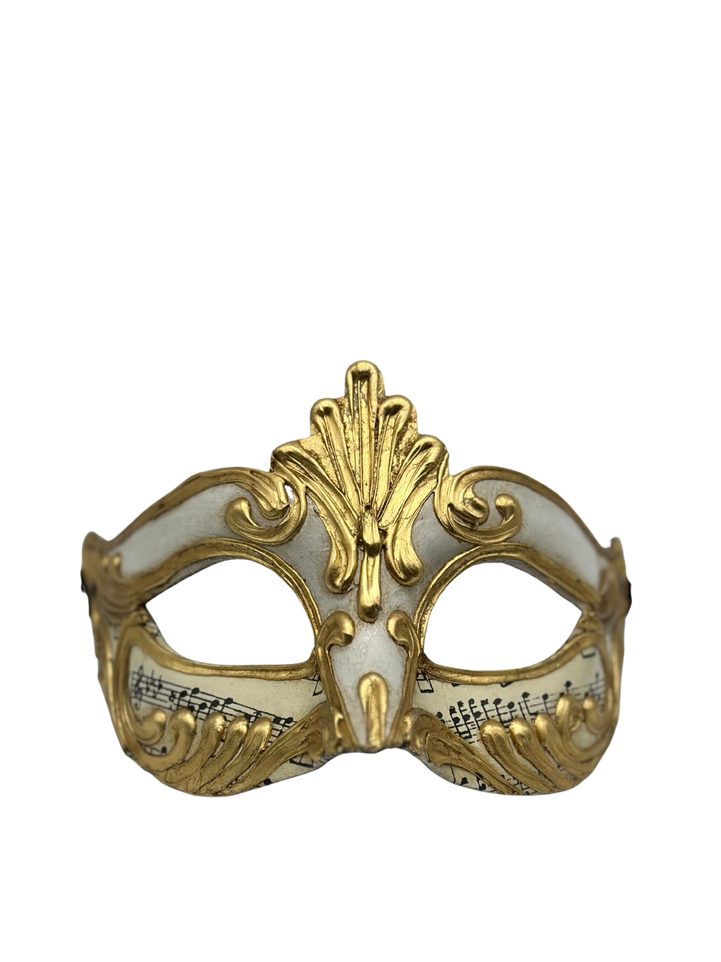 Weiße Gesichtsmaske für den Maskenball