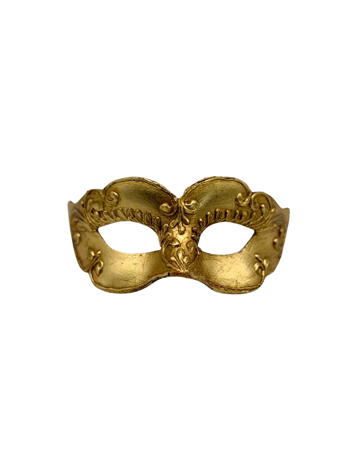 Masque vénitien artisanal pour enfants doré