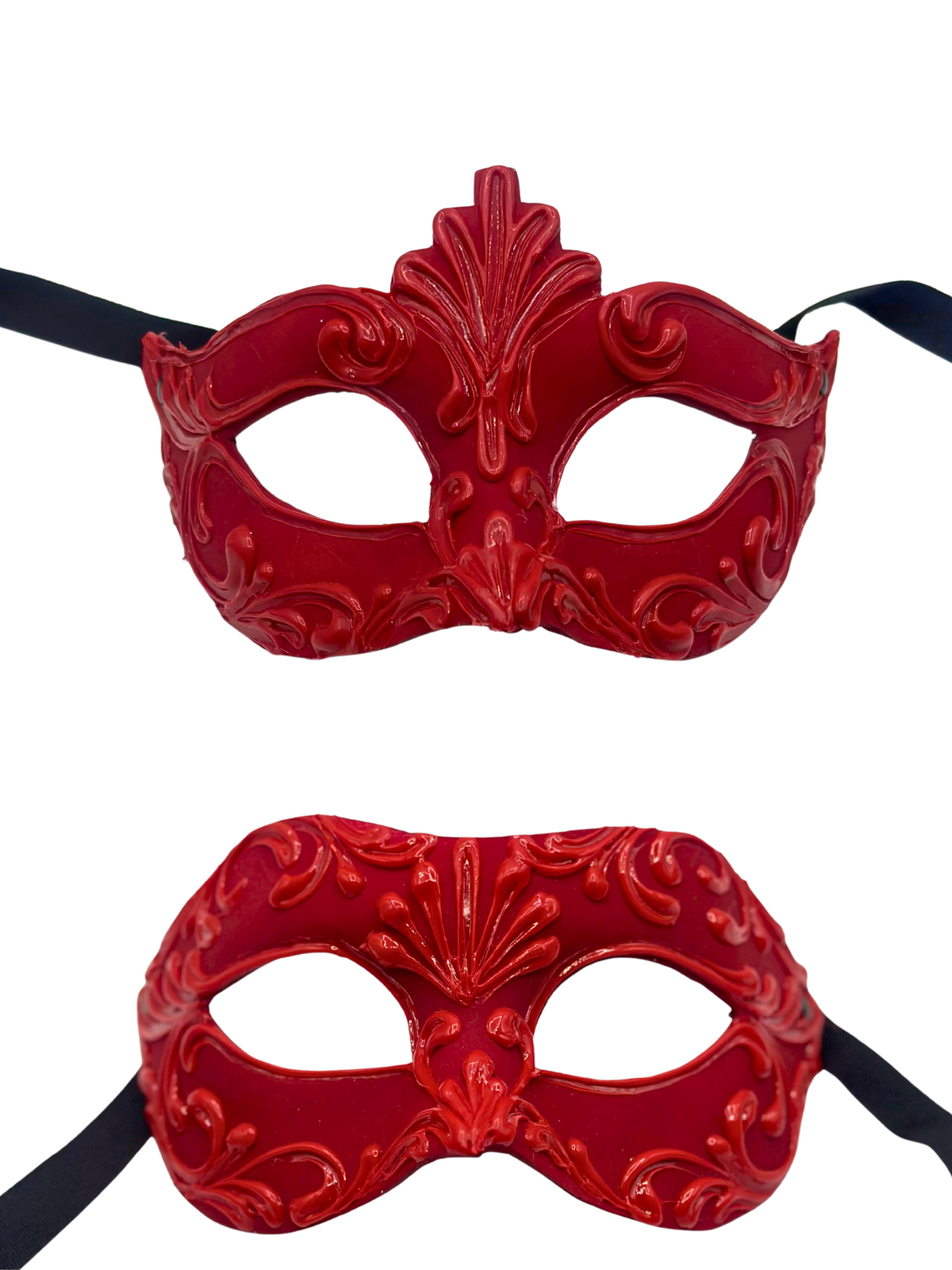 Matching Masks Venetian Couple Mask Set in red – Duo Masks – MaskshopVenice.com