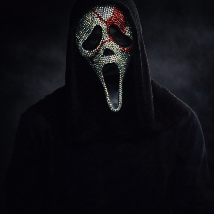 Officially Licensed Ghost Face® Bling Mask