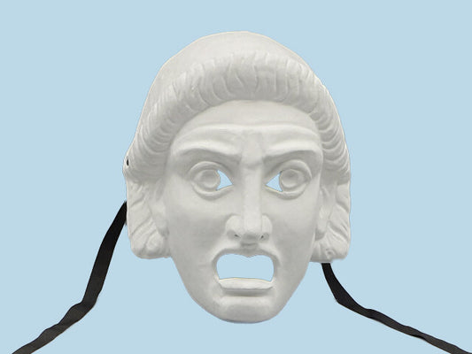 Greek drama mask